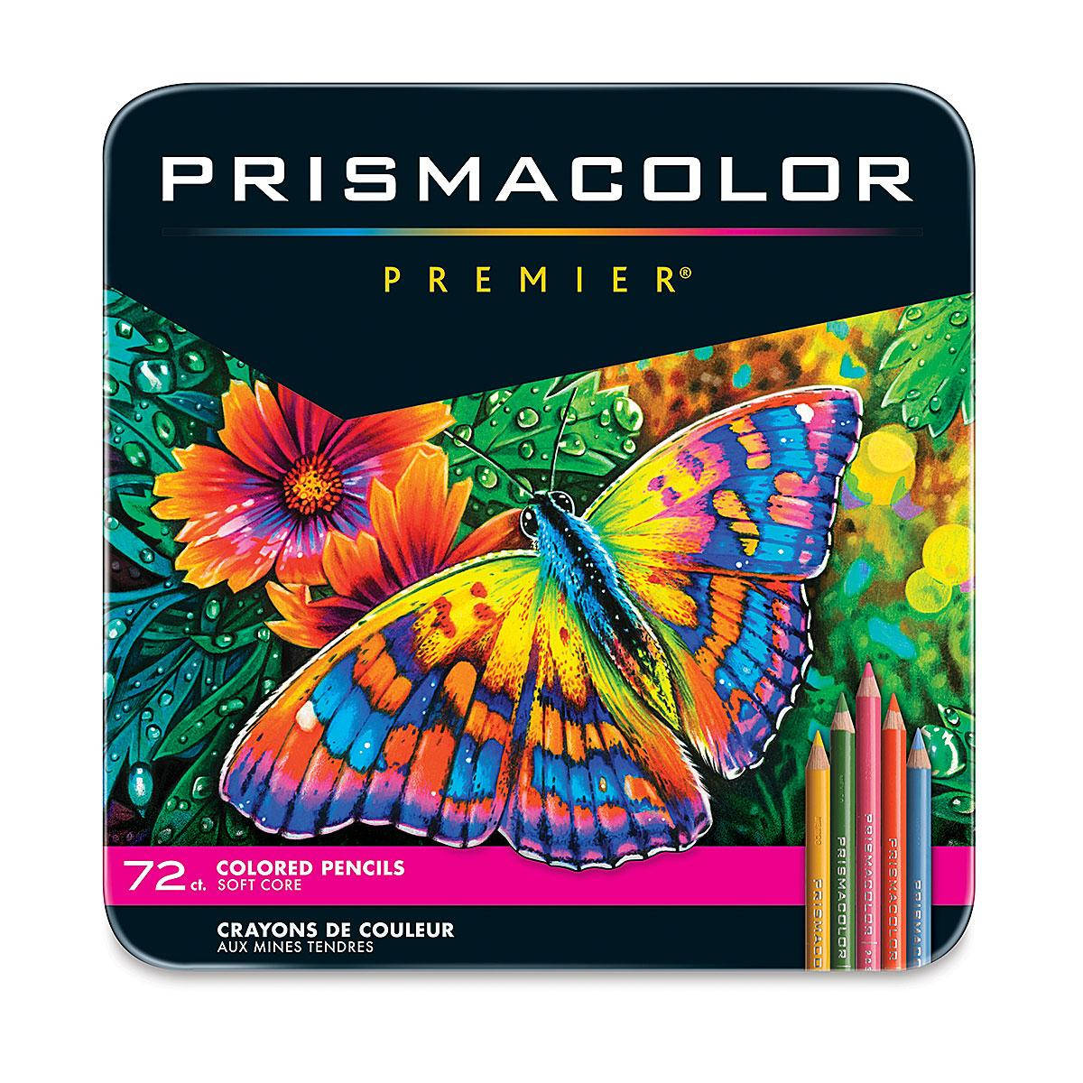 

Цветные карандаши Prismacolor Premier 72 цвета в металл. кейсе