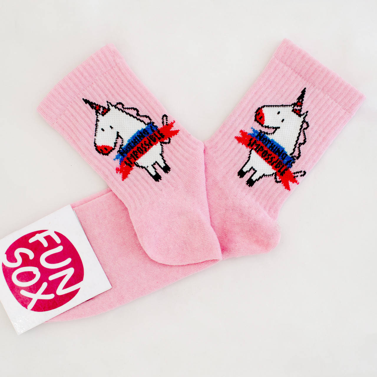 

Носки с принтом "Единорог"