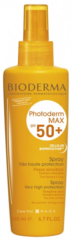 

Bioderma Photoderm Max SPF 50+ спрей 200 ML