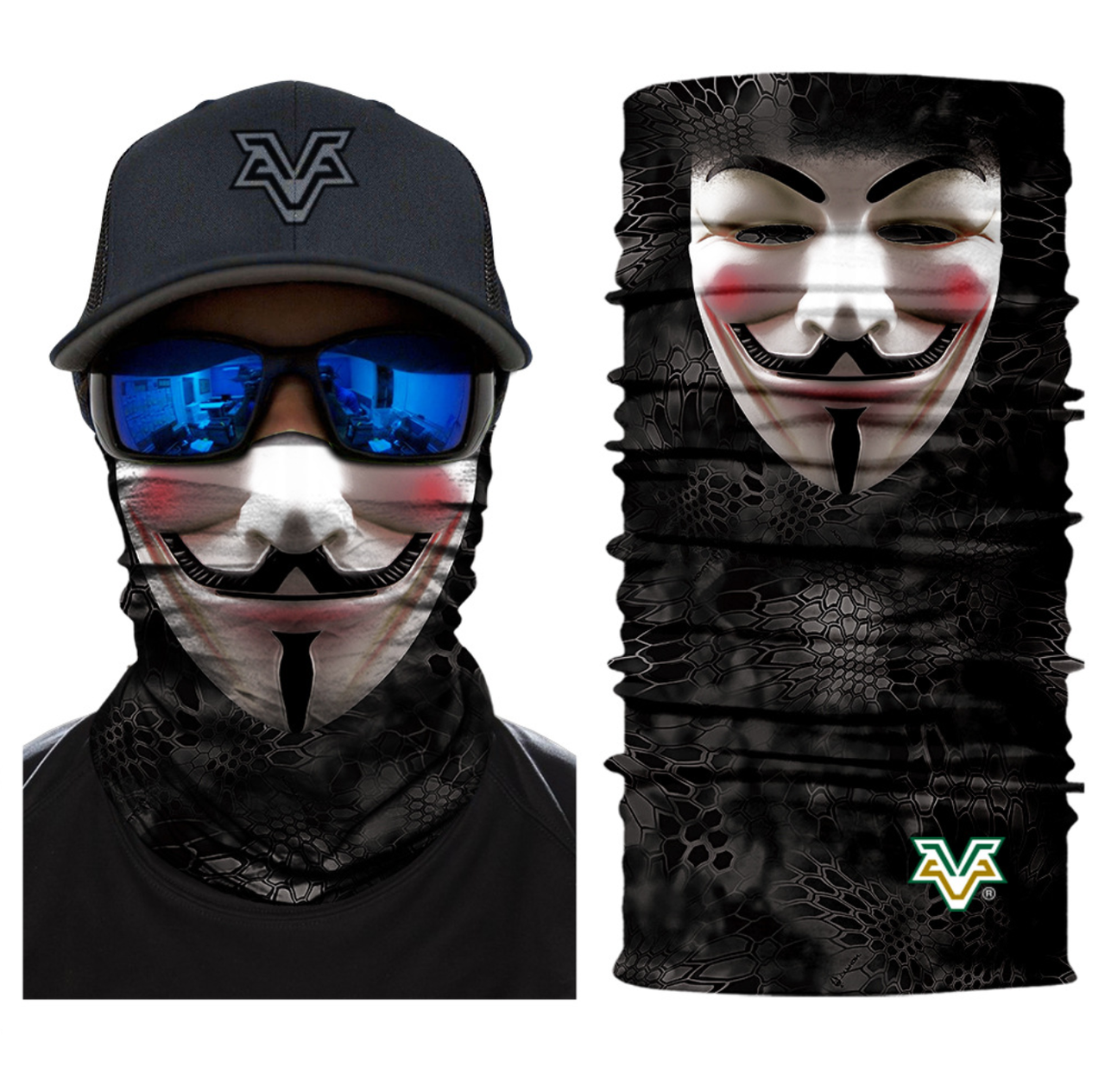 

Бафф-шарф 3D принт M&JJ PL-289 Черный+принт Универсальный (7074)