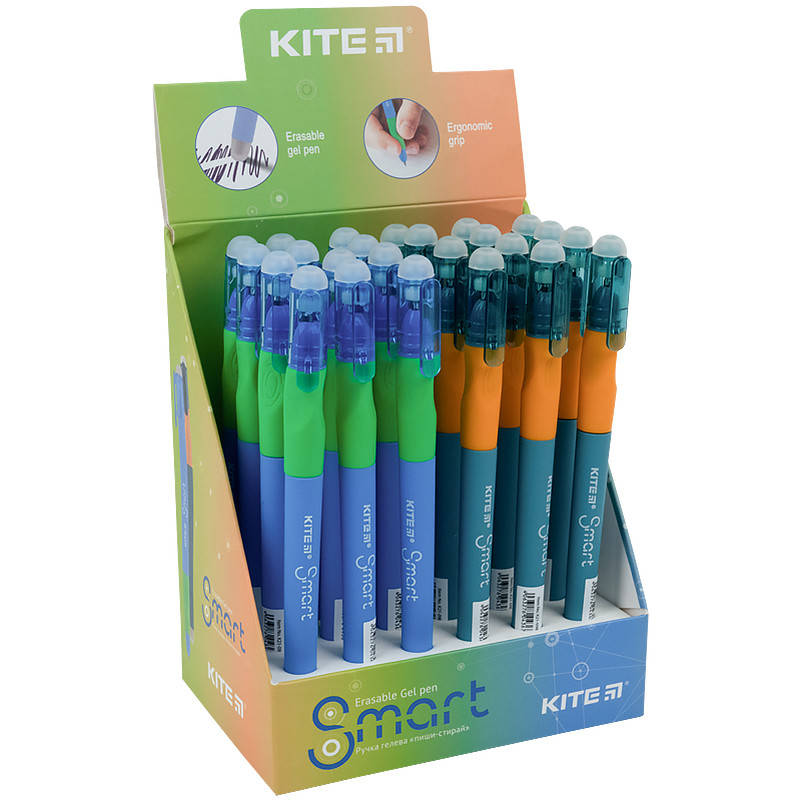 

Ручка гелевая "пиши-стирай" Kite Smart K21-098-02, синяя