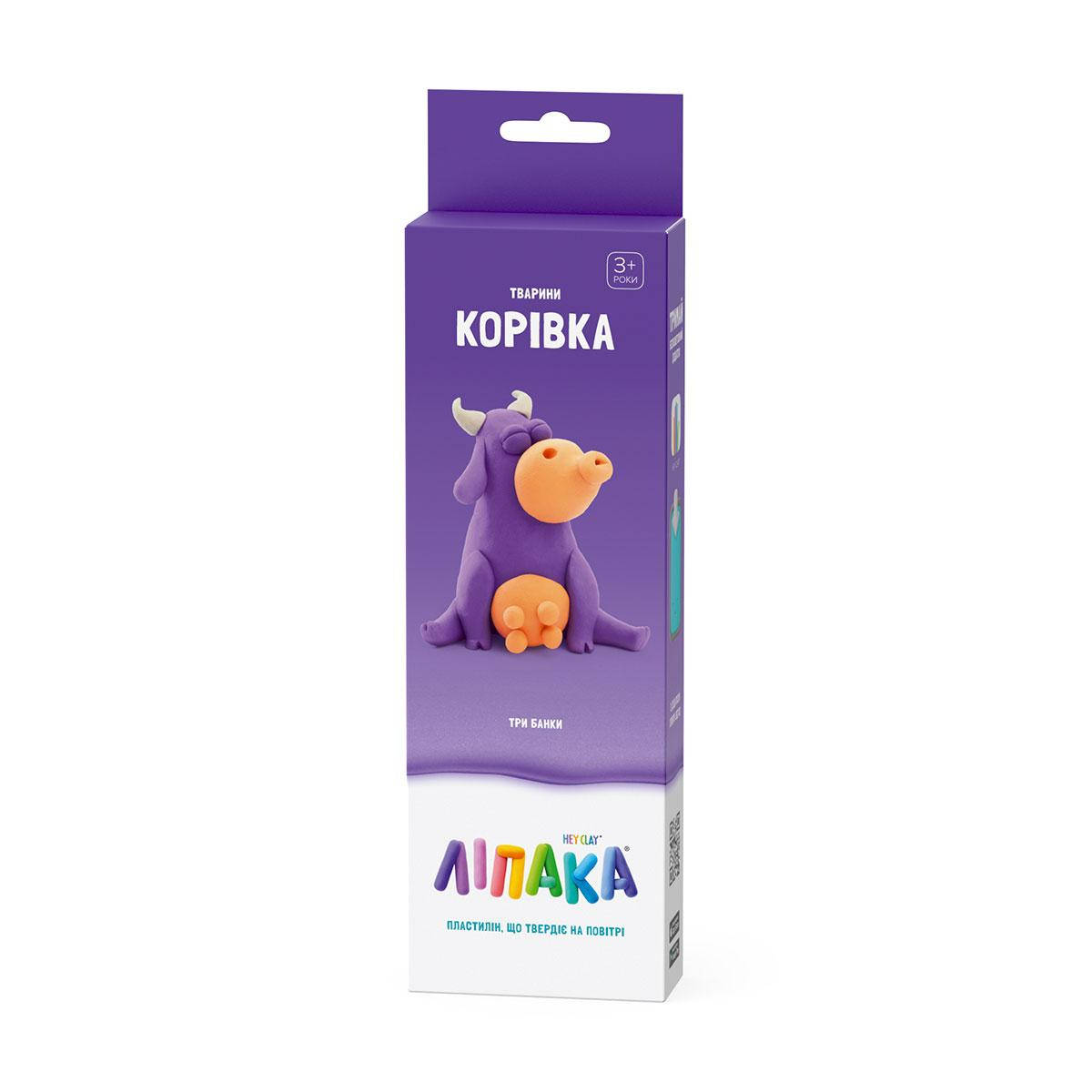 

Набор самозатвердевающего пластилина ЛИПАКА – КОРОВКА 30047-UA01