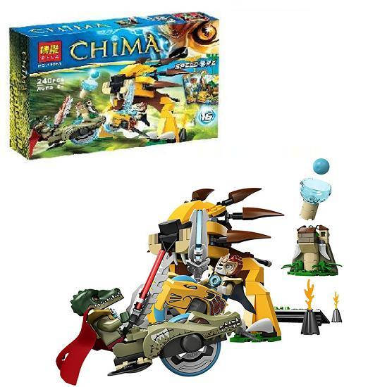 

Конструктор лего Bella Chima 10053 Чима, Поєдинок, см. описание