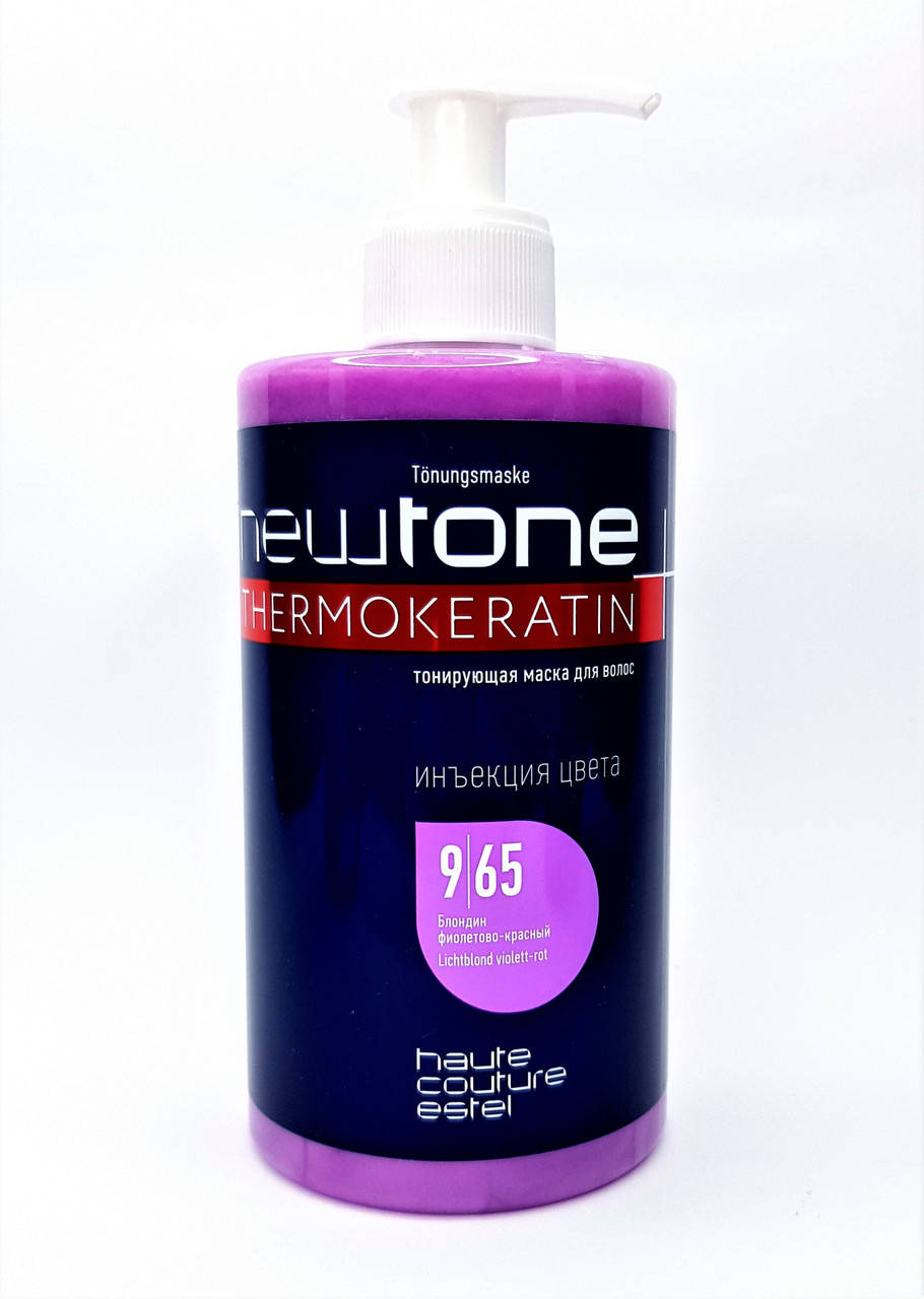 

Тонирующая маска для волос 9/65 (фиолетово-красный блондин) ESTEL HAUTE COUTURE NEWTONE,435 мл