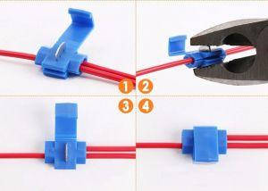 

Клипсы клеммы быстрого подключения к проводам коннекторы без пайки 10 шт