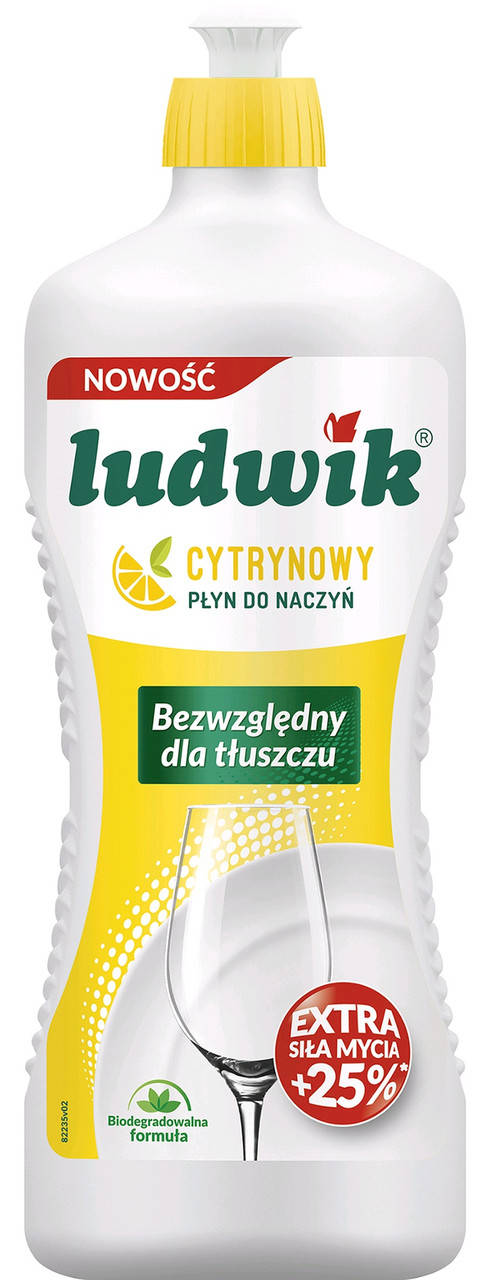 

Средство для мытья посуды Ludwik Лимон 900 г