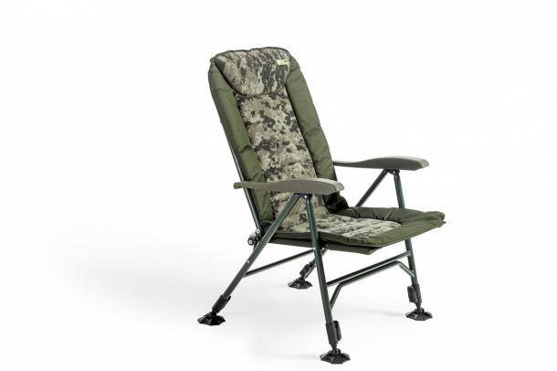 

Карповое кресло Mivardi Chair CamoCODE Quattro (M-CHCCQ) усиленное до 160 кг, Чехия, Зелёный