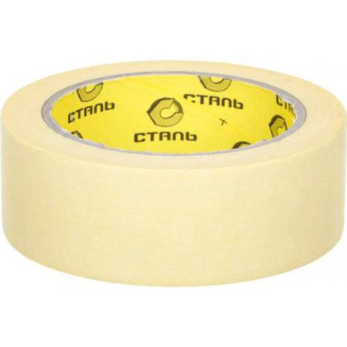 

Лента малярная (скотч) 19мм х 40м Профи Сталь 36101 (38687)