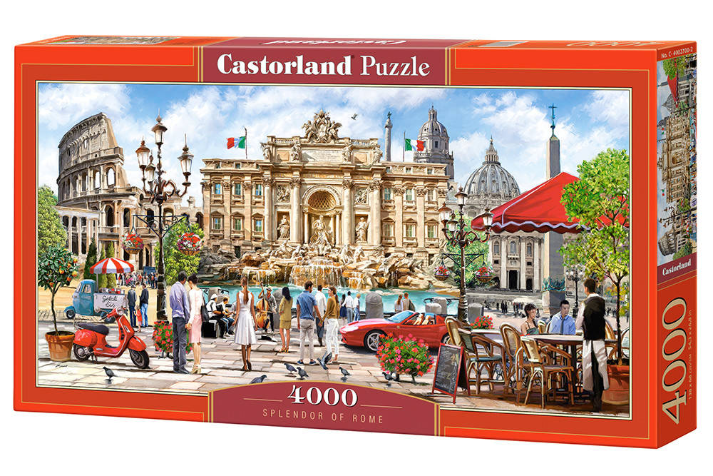 

Пазлы Castorland "Величественный Рим" 4000 элементов C-400270