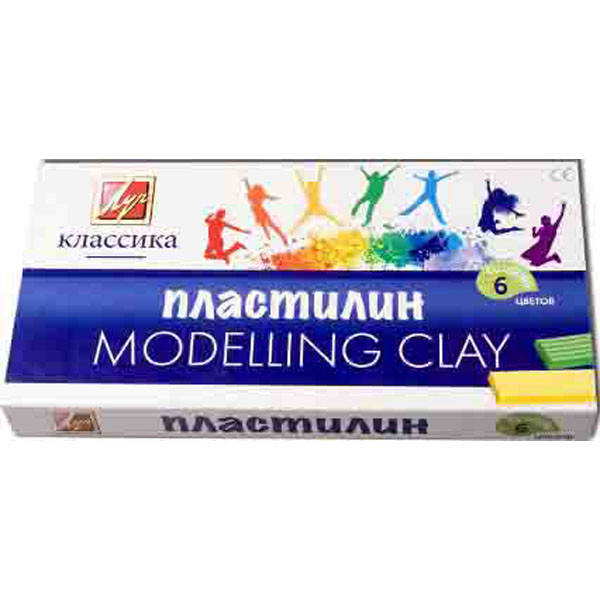 

Пластилин Классика, 6 цветов, 120 г