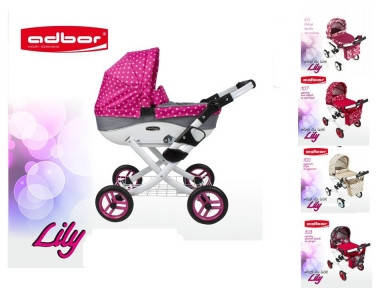 

Коляска для кукол Adbor Lily