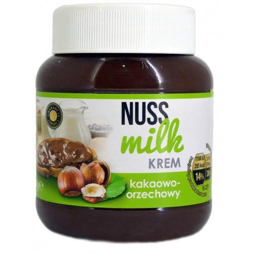 

Паста шоколадно-ореховая Nuss Milk 400гр. Германия