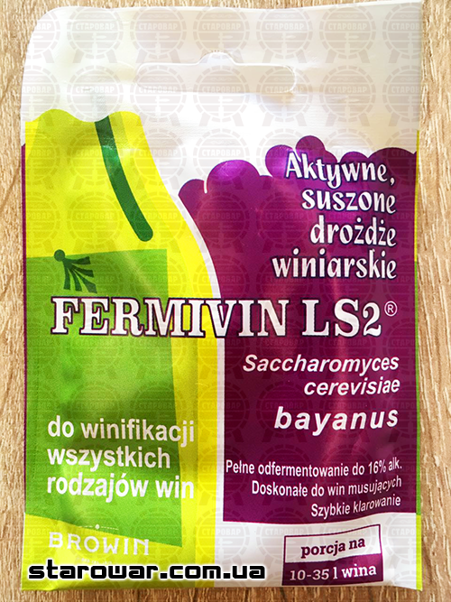 

BIOWIN сухие дрожжи Fermivin LS2 для всех типов