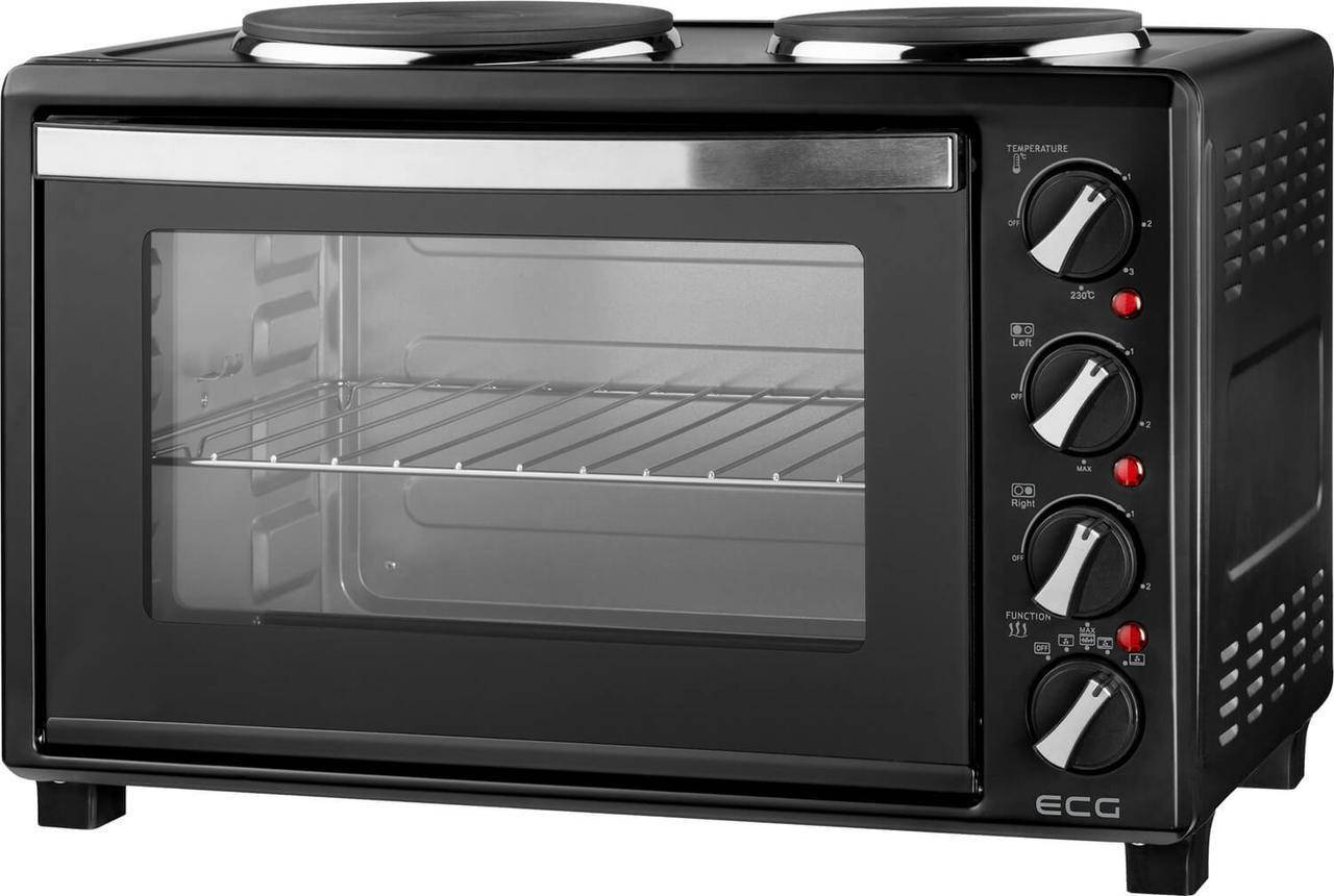 

Электропечь ECG ET 32303 Black 30 л 2 конфорки - Vida-Shop