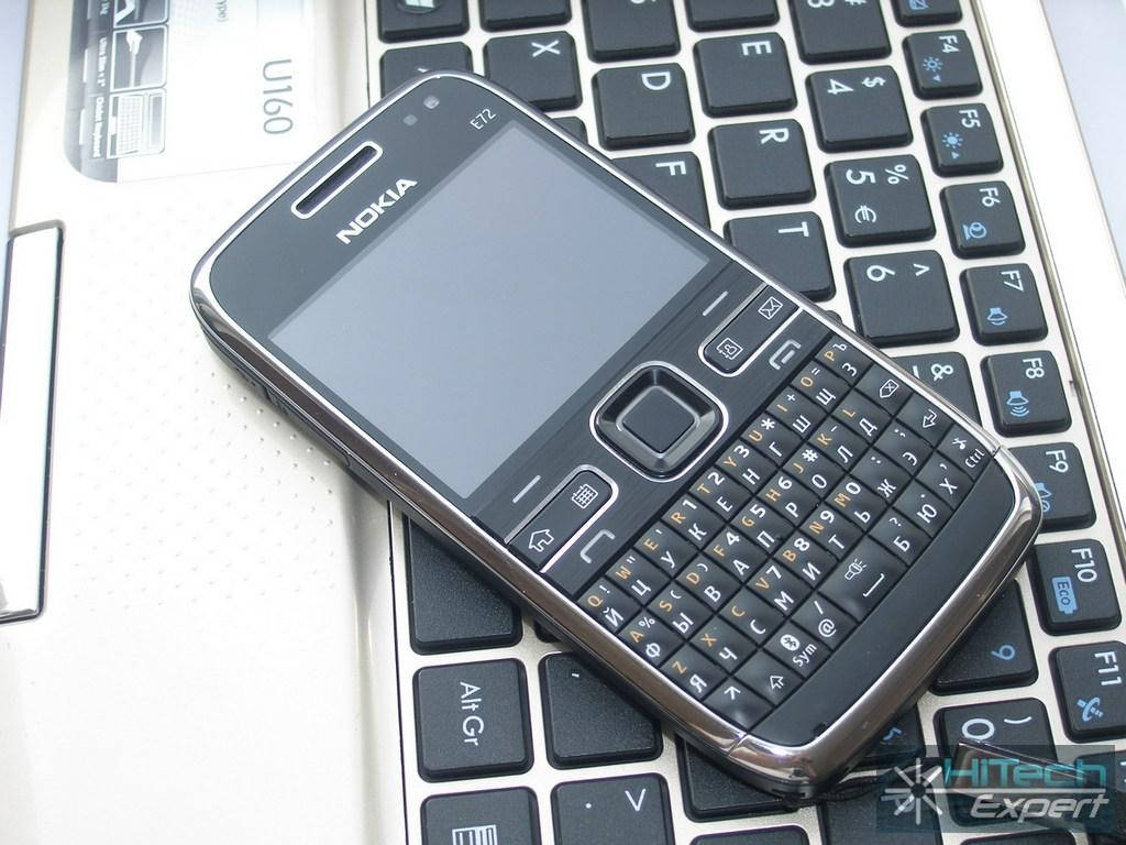 

Мобильный телефон Nokia E72 Black 1500мАч Series 60 TFT 2.36" 5мп GPS 250Мб оригинал