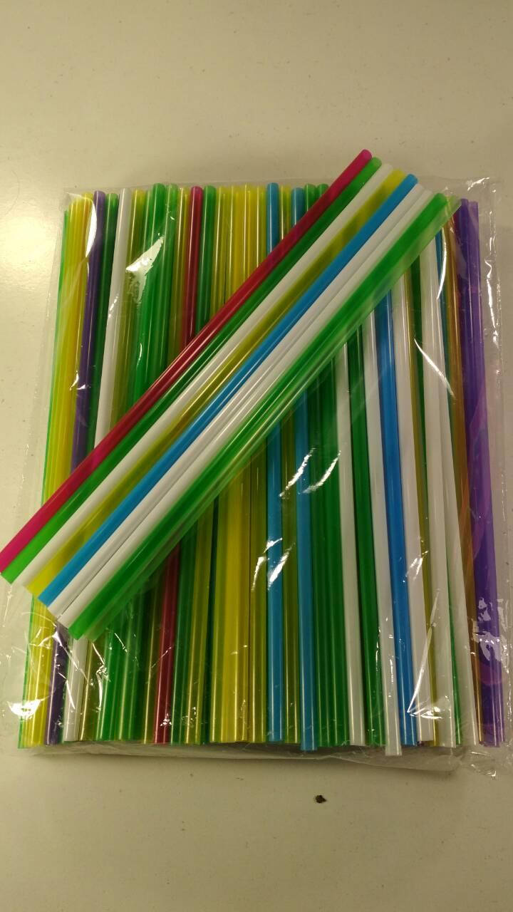 

Трубочка d4.8-22см Микс ровная (200 шт)