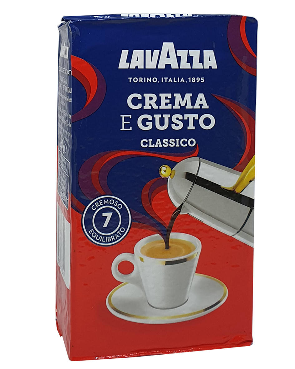 

Кава мелена Lavazza Crema e Gusto 250 г внутрішній ринок (19)