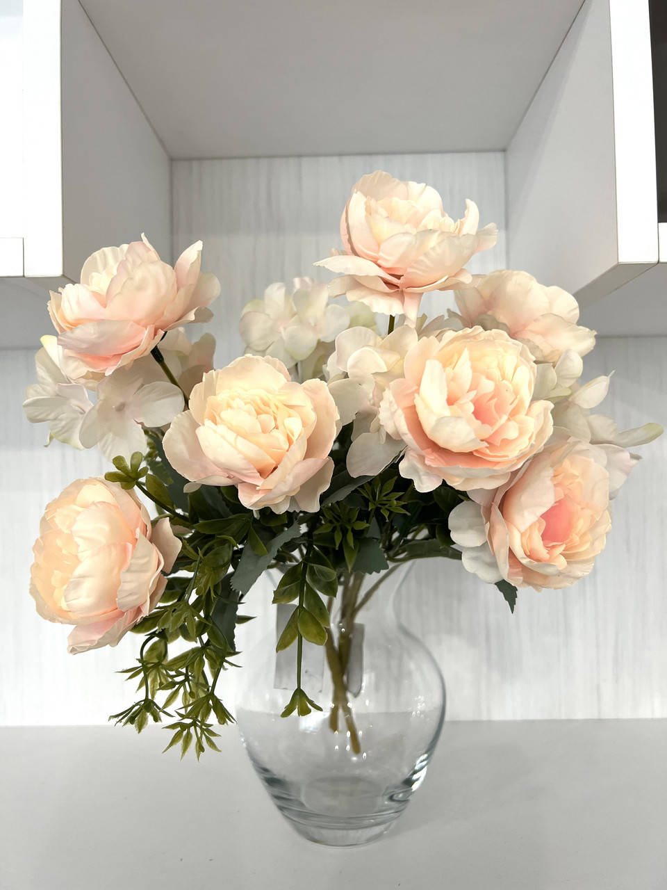 

Искусственный пион с добавками( 28 см )