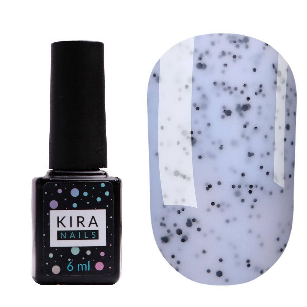 

Гель-лак Kira Nails Чіа Пудинг №008 Лохина (з крихтою), 6 мл