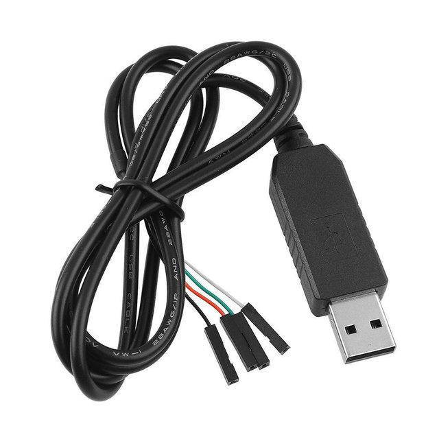 

Адаптер USB COM RS232 TTL PL2303hx UART, Черный