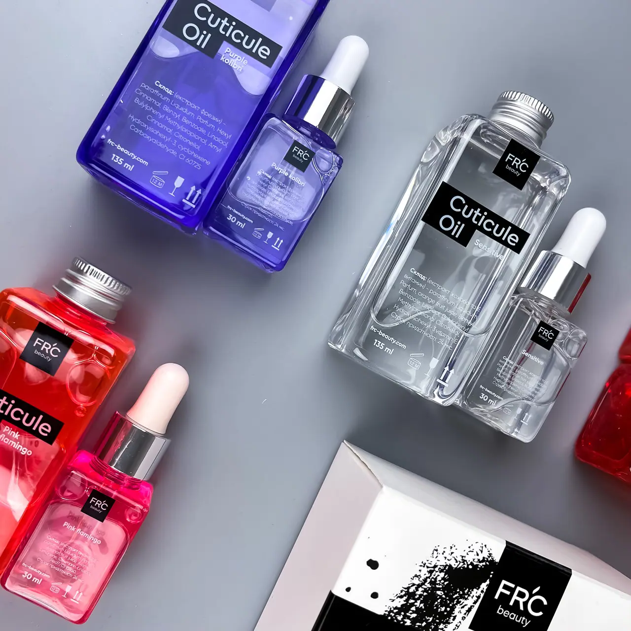 

Масло для кутикулы FRC beauty - 5 мл / 30 мл / 135 мл