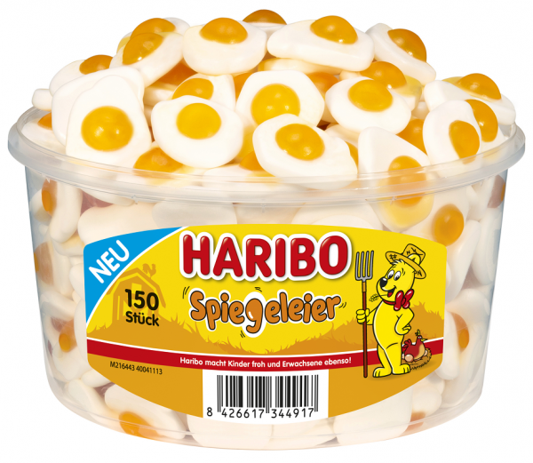 

Желейные конфеты Вкусная яичница Haribo Spiegeleier 975гр 150шт.