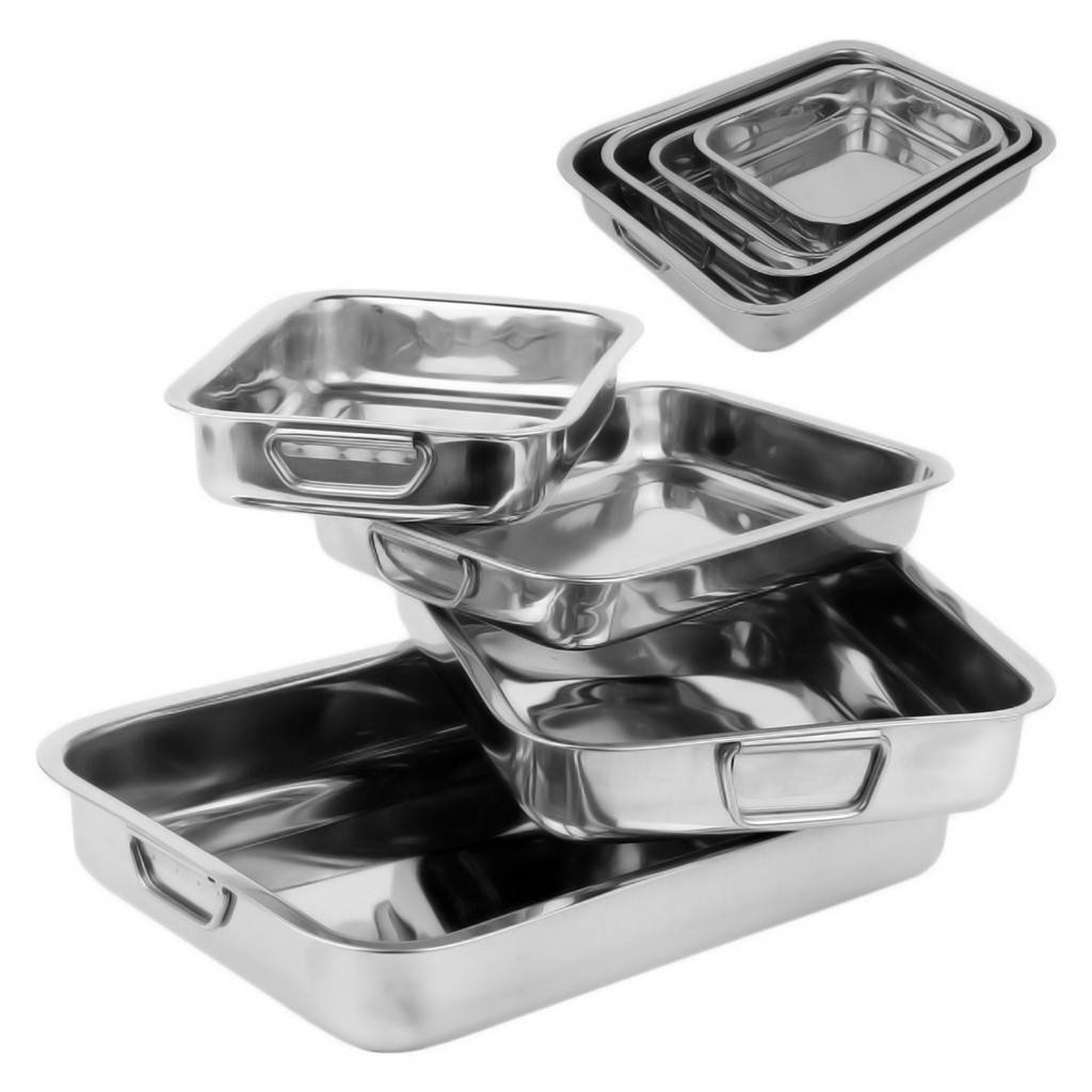 

Набор противней A-PLUS 4 шт (0698) Нержавеющая сталь