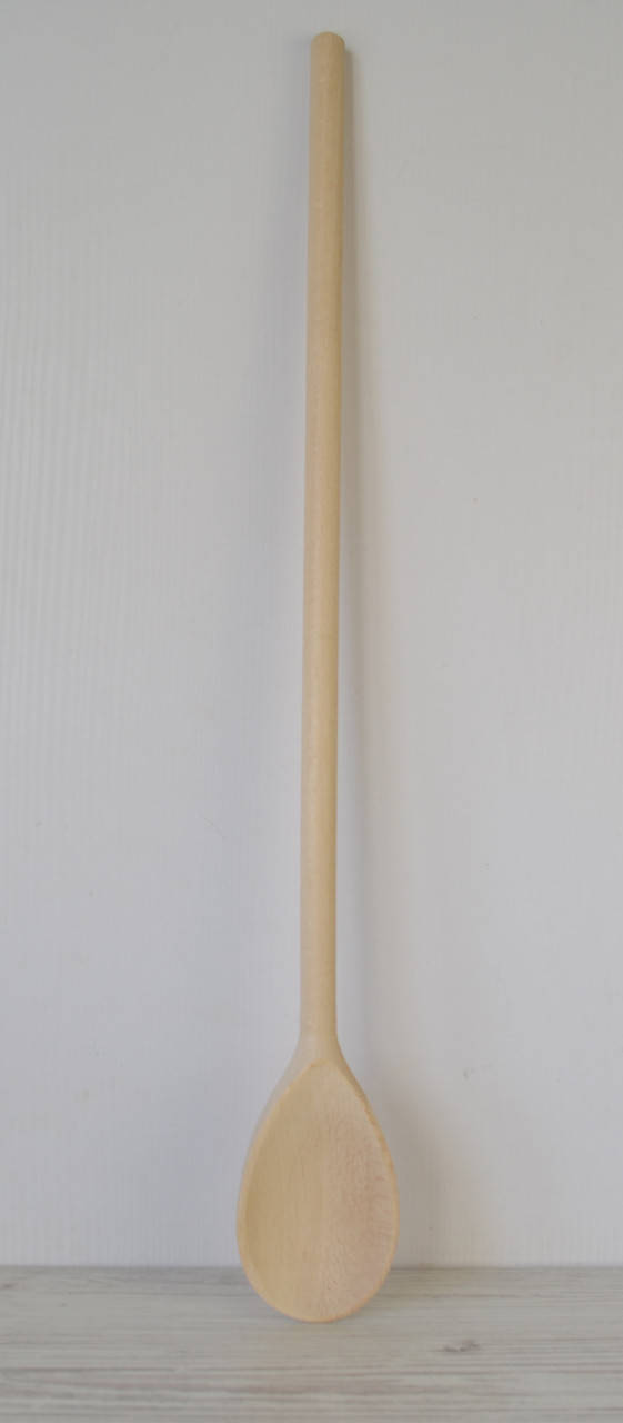 

Деревянная ложка плоская 50*6см бук