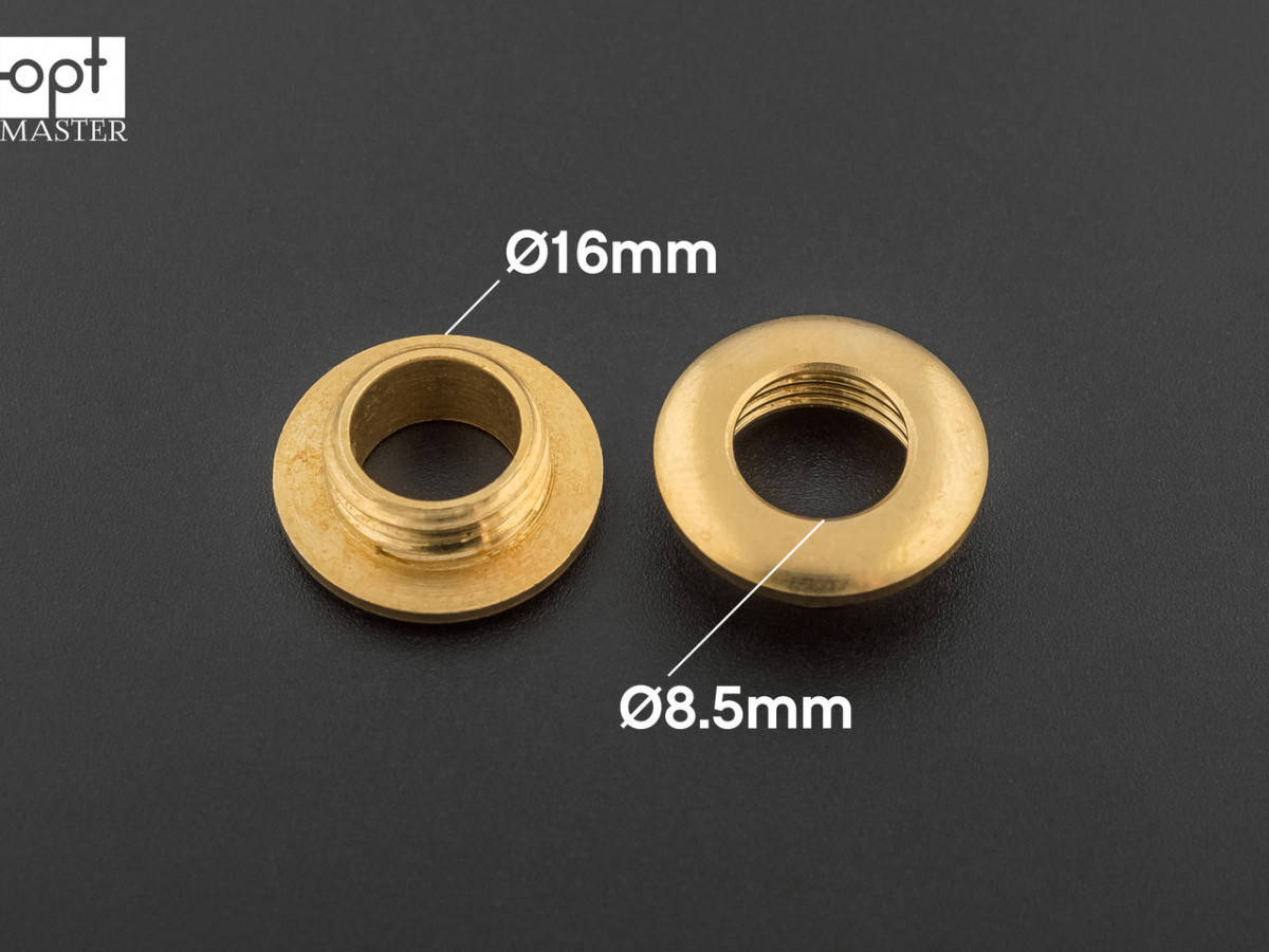 

Люверс латунный 16*8.5mm, арт. 50-А24