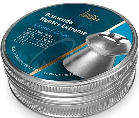 

Пули пневматические H&N Baracuda Hunter Extreme. Кал. 5.5 мм. Вес - 1.21 г. 200 шт/уп