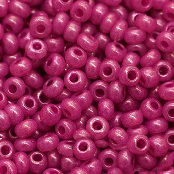 

Бисер Preciosa 10/0 Алебастр Жемчужный Отверстие Круглое Цвет: 17398 Розовый 50г