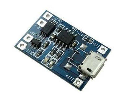 

TP4056 micro USB модуль плата заряда литиевых LI-ION аккумуляторов 18650 с защитой