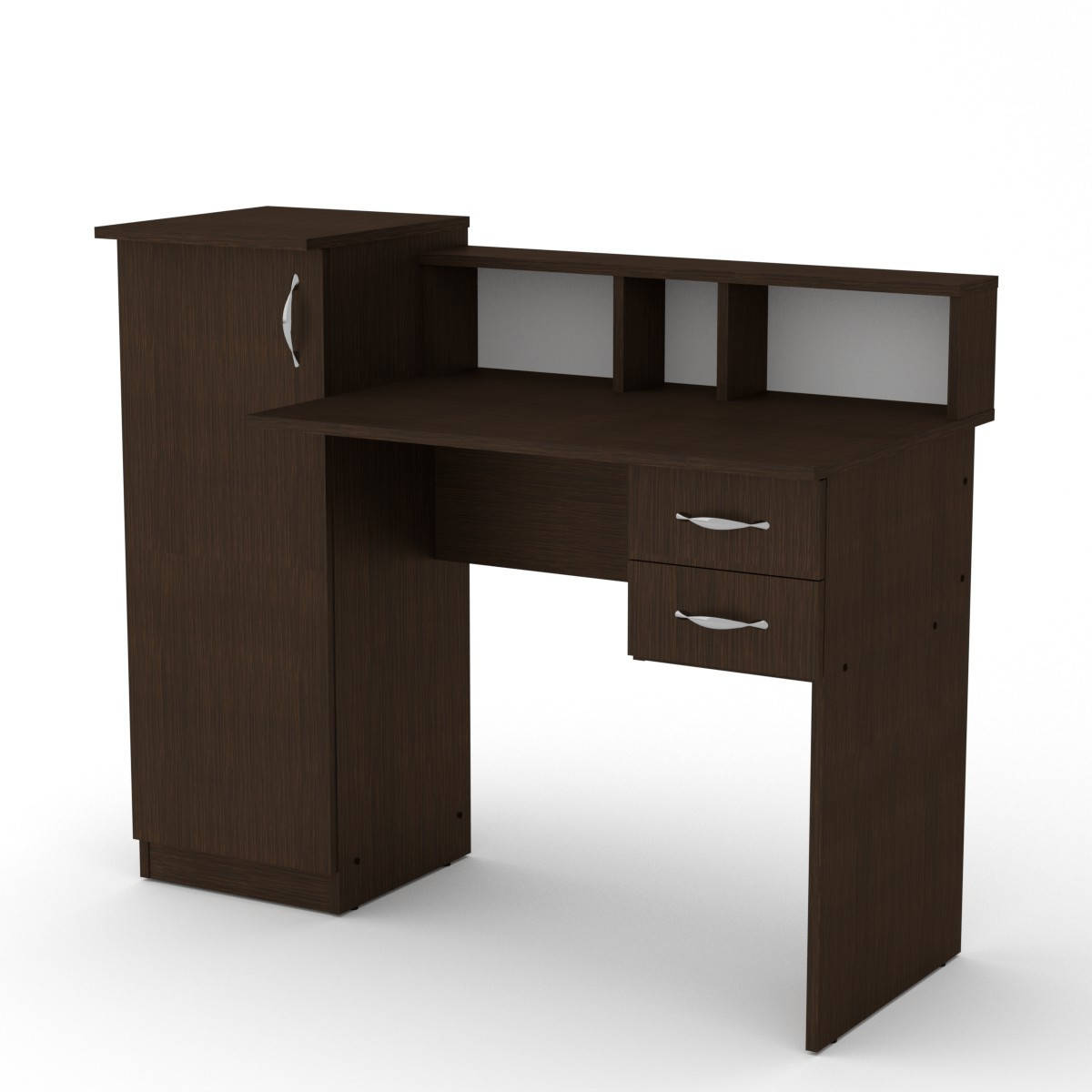 

Стол письменный пи пи-1 венге темный Компанит (118х55х96 см)