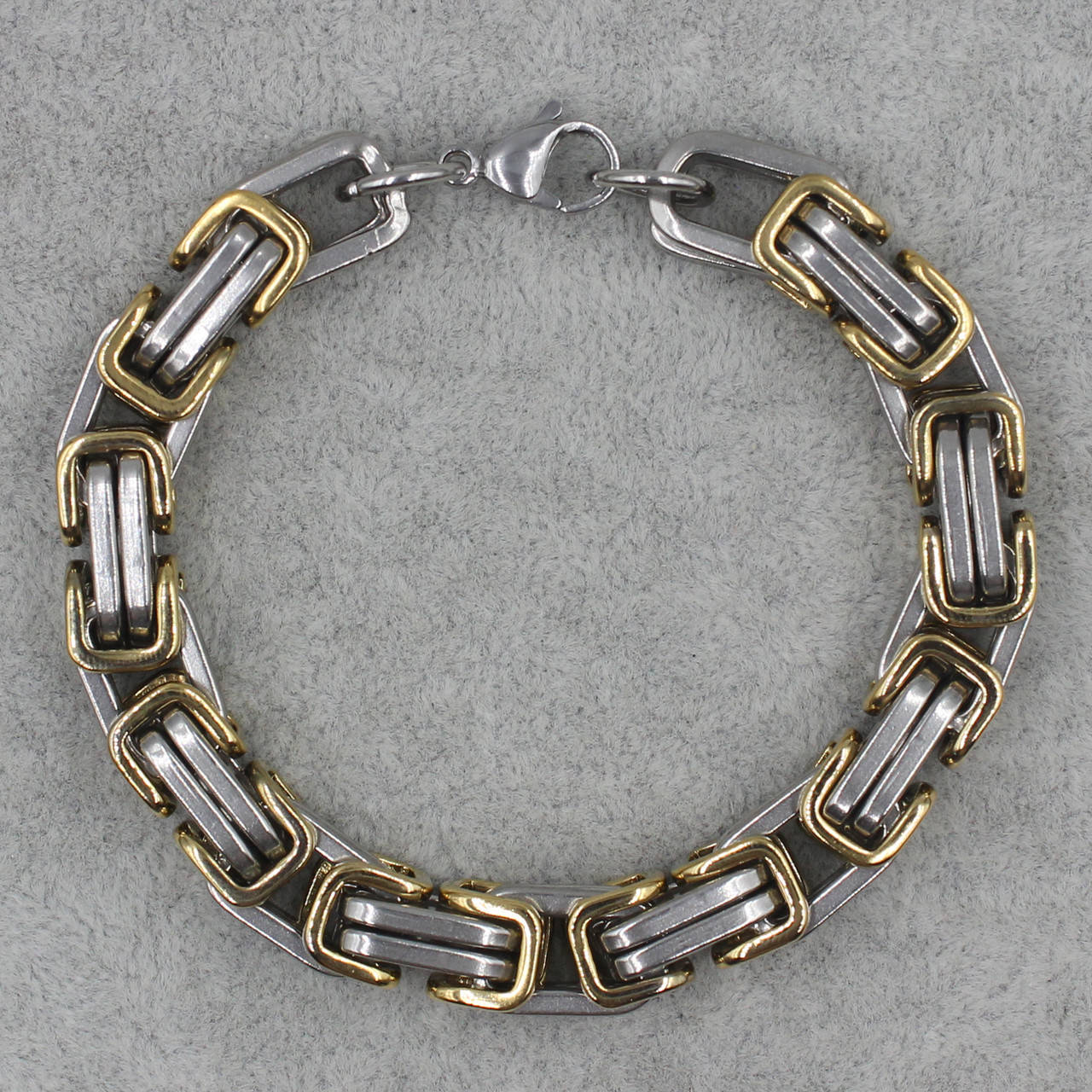 

Браслет мужской Stainless Steel из медицинской стали 21,5 см 8 мм