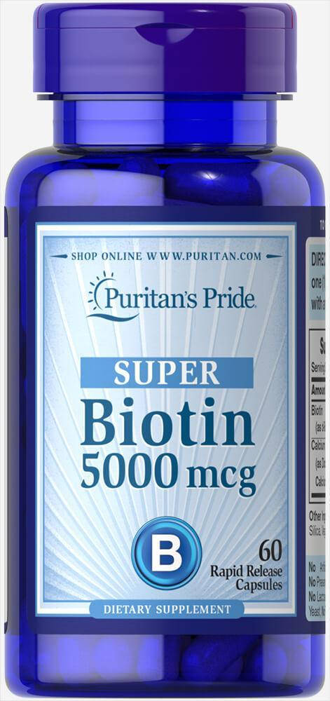 

PsP Biotin 5000 mcg - 60 кап