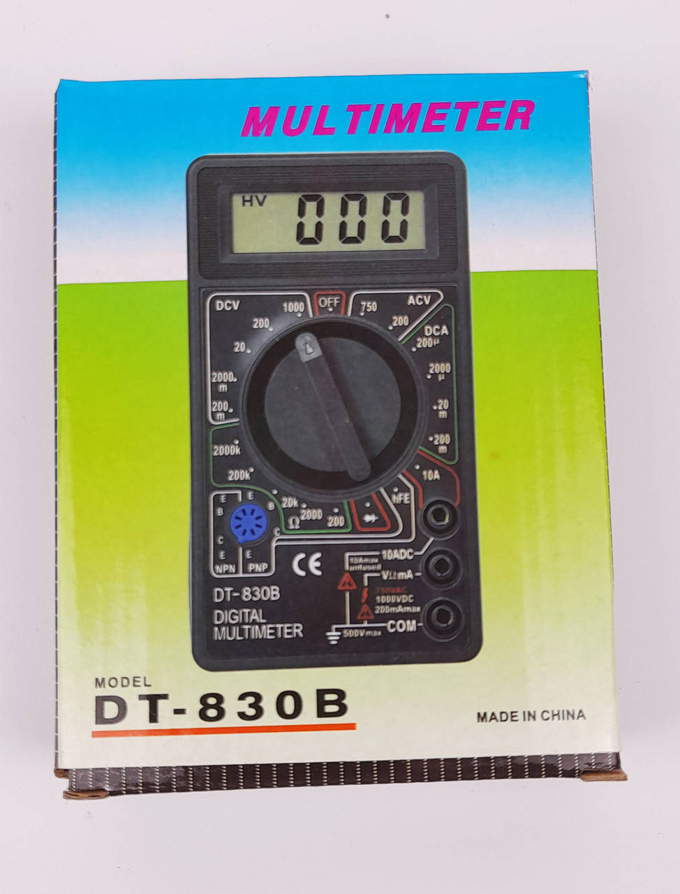 

Мультиметр DT-830
