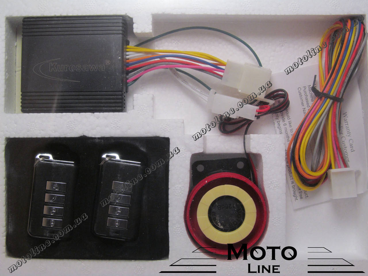 

Мотосигнализация односторонняя KUROSAWA Mototech