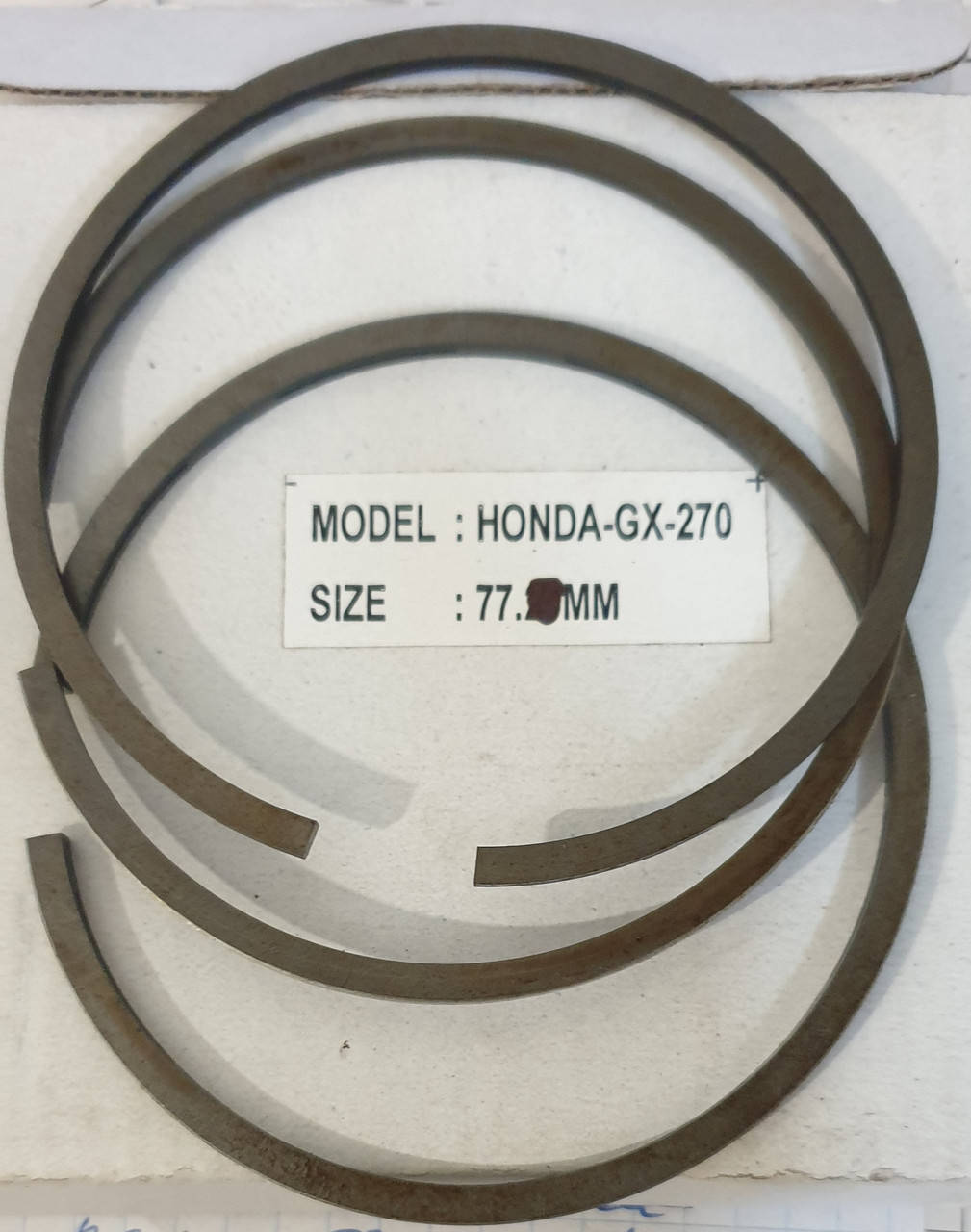 

Кольцо поршневое 77/77,25 /77,5 мм толщина 2"2"2,8 177/ Honda GX 270 комплект