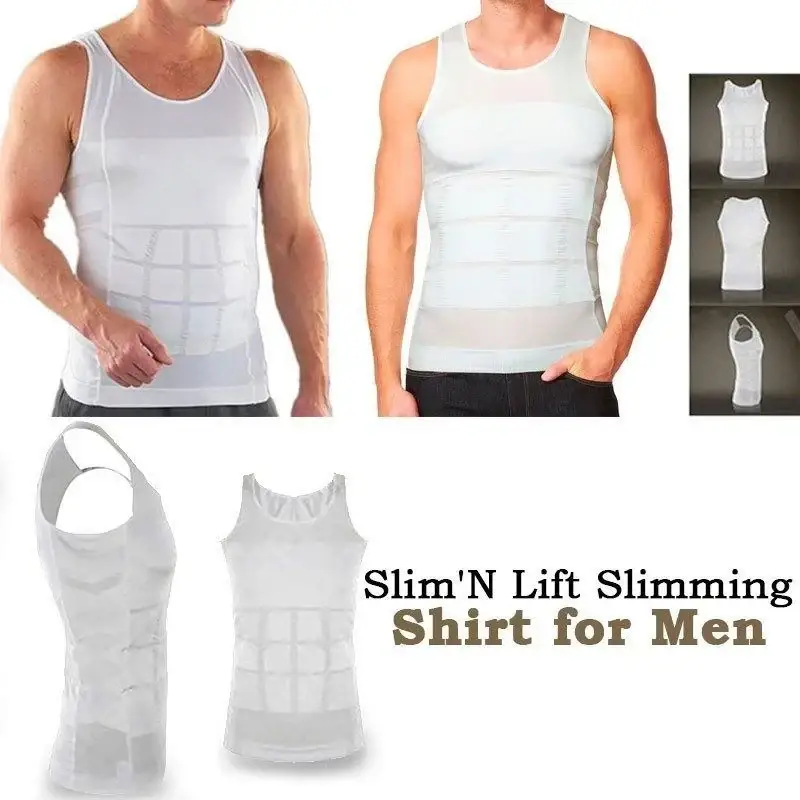 

Мужское утягивающее (корректирующее белье) майка Slim n Lift