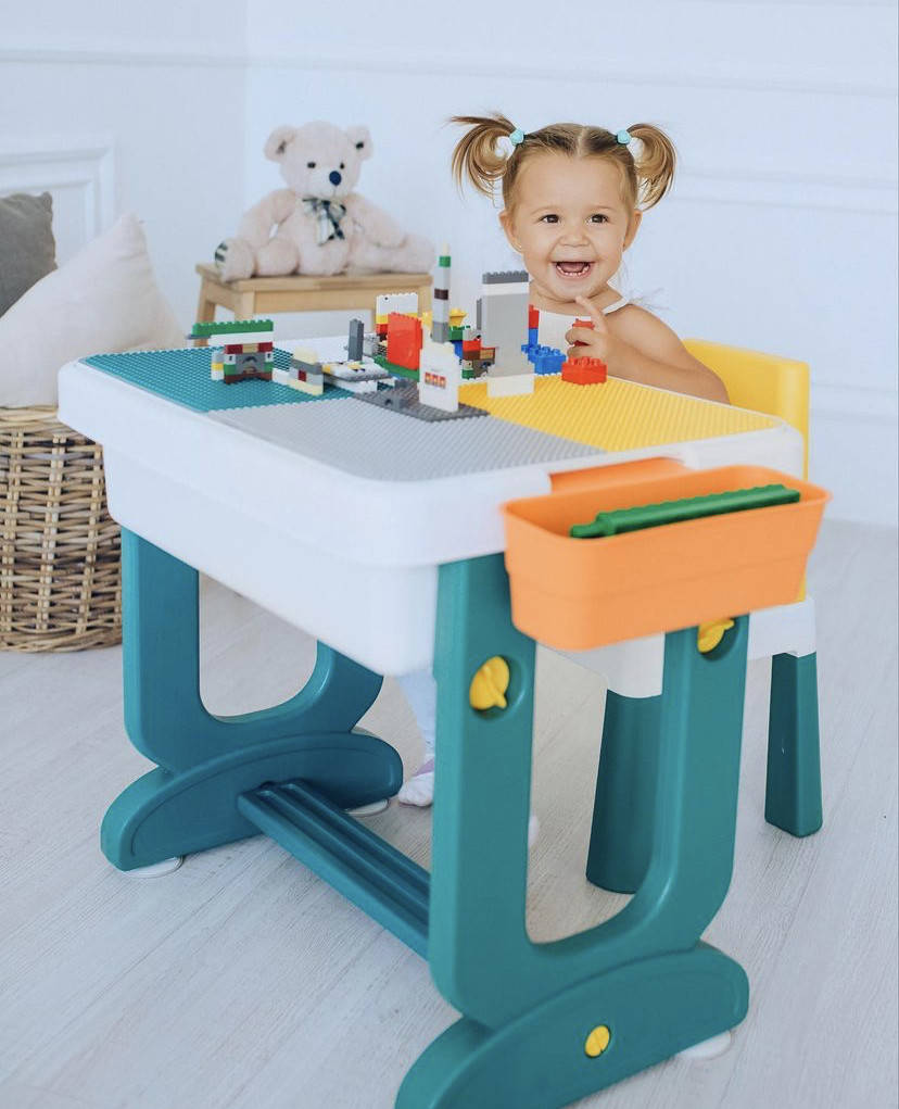 

Poppet Детский многофункциональный столик Трансформер 6 в1 и стульчик