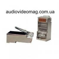 

Коннектор RJ45 8p8c FTP Cat.5e, экранированный