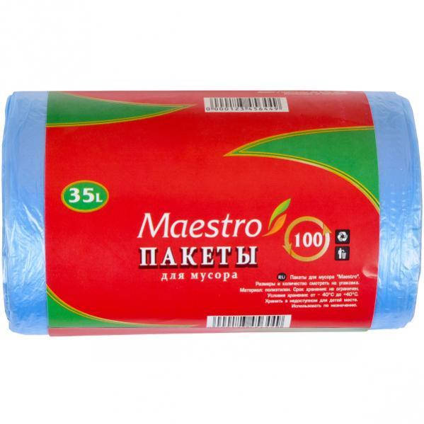 

Пакети для сміття Кристал 35л/30шт
