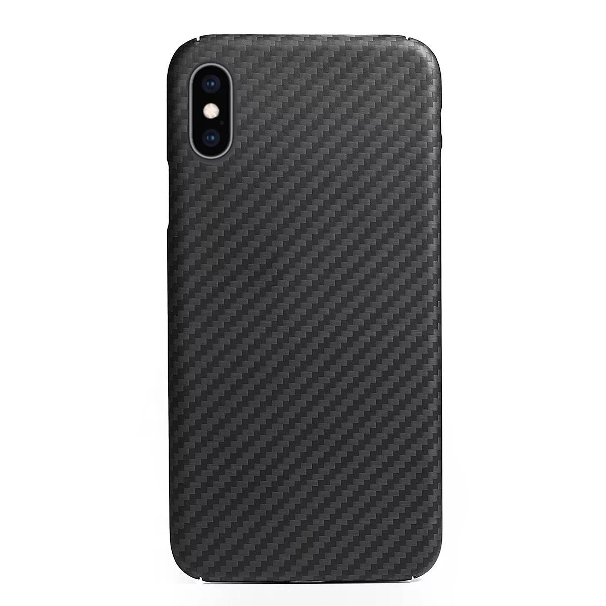 

Карбоновый чехол для Apple iPhone X/XS Karbon case, Черный