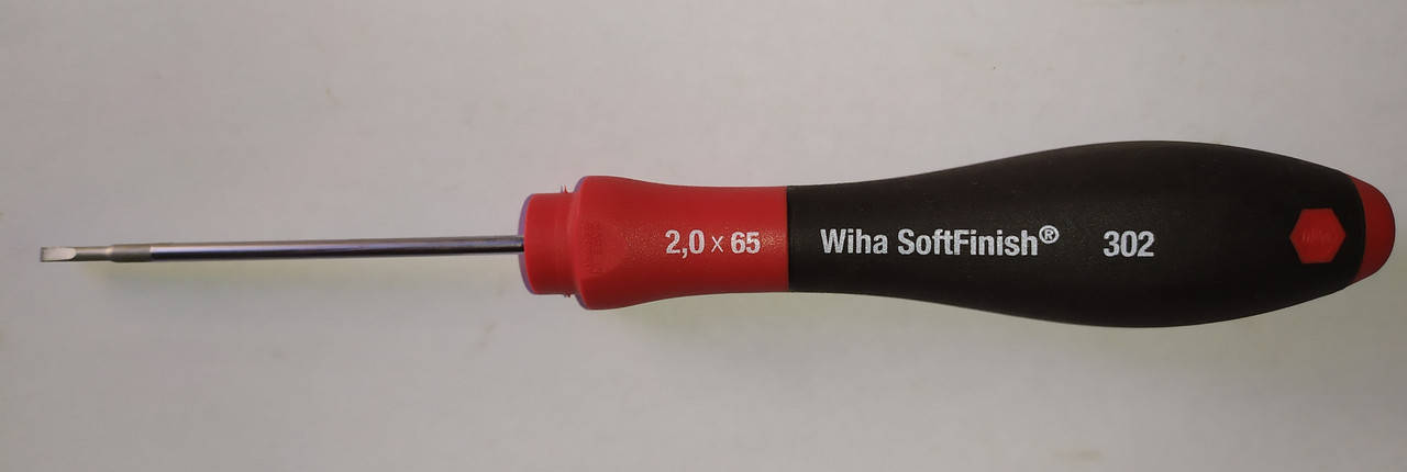 

Отвертка Wiha SoftFinish 302SF 2,0x65