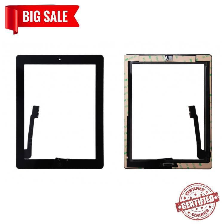 

Сенсор (тачскрин) для планшета Apple iPad 3, iPad 4 черный