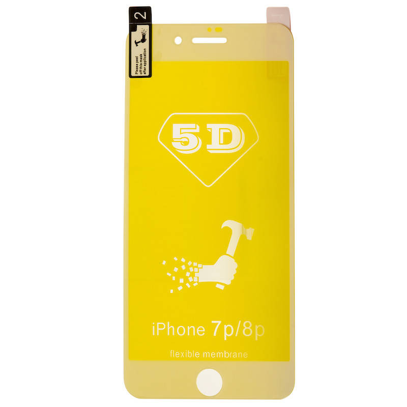 

Защитная пленка 5D для Apple iPhone 7 Plus / 8 Plus (white), Белый