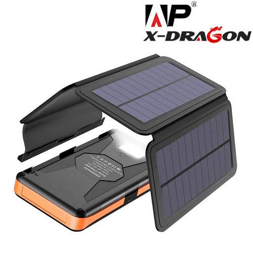 

Солнечное Зарядное Allpowers 25000 mah QC 3.0, Оранжевый