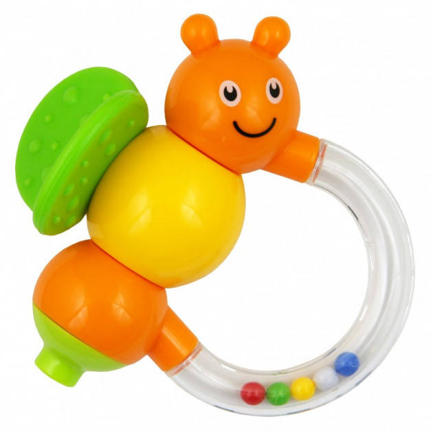 

Погремушка BABY MIX GW-G11 прорезыватель грызунок пластиковая бабочка игрушка развивающая для малышей