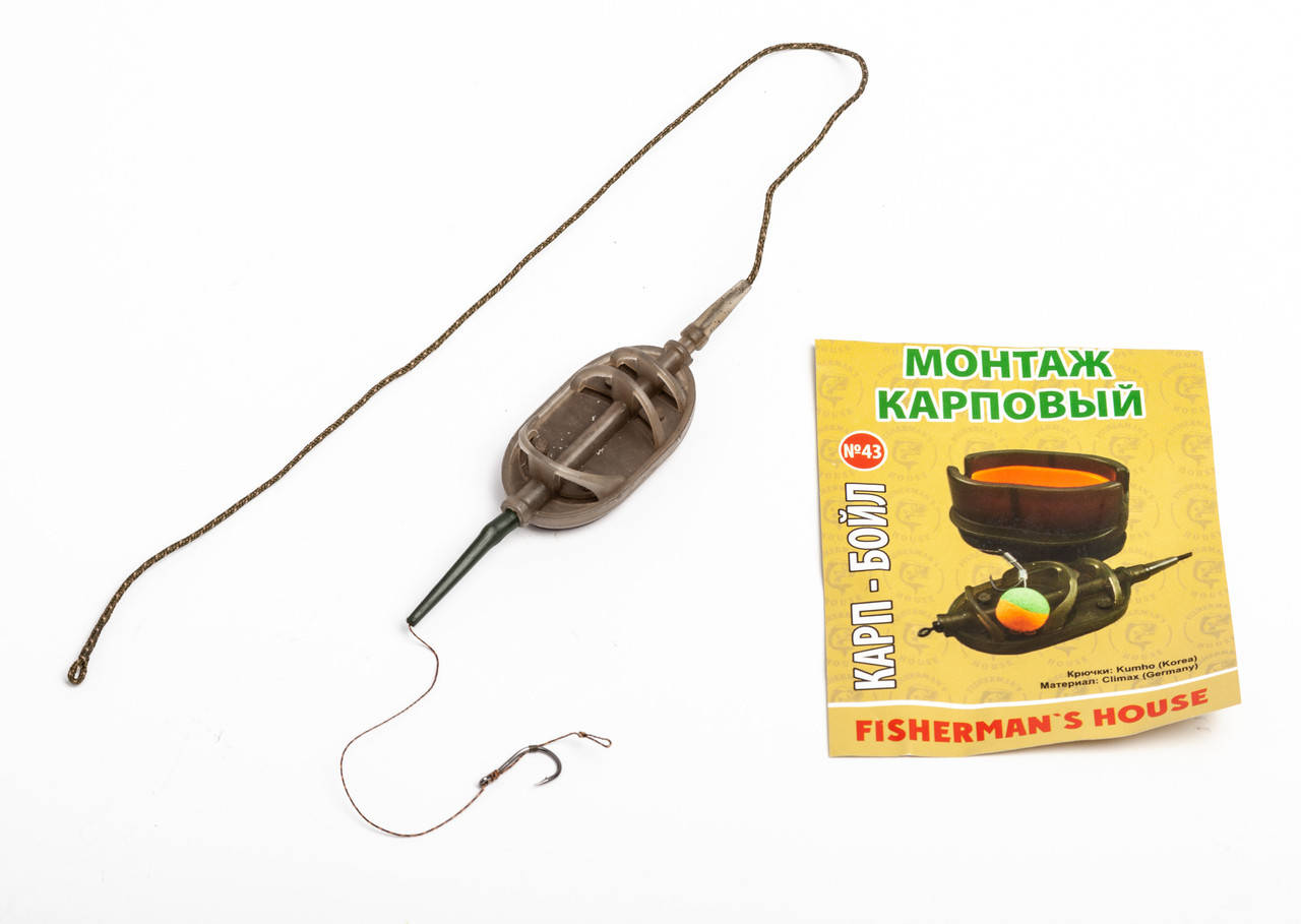 

Монтаж флет фидер метод 50г с волосом № 43