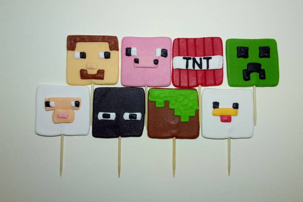 

Цукрова прикраса-топери для кондитерських виробів Майн Крафт